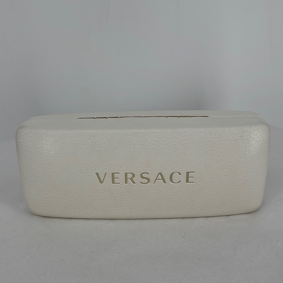 Versace Large Eyeglasses/Sunglasses Case‎ White - Picture 1 of 7